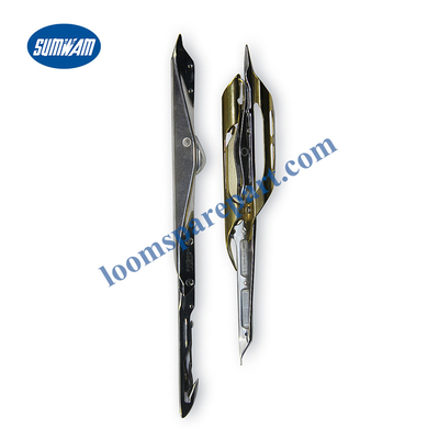 Rapier-Kopf-goldene Farbe Gewebe-Vamatex-Webstuhl-Teile Vamatex K88