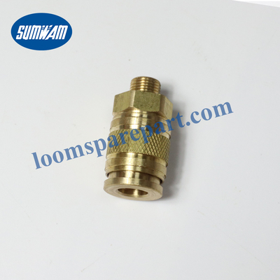 Webstuhl-Ersatzteil-Luft-Verbindungsstück Identifikation 9mm B96394 Omni Picanol Länge 36mm